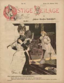 Lustige Beilage der Posener Neuesten Nachrichten 1902.10.26 Nr43