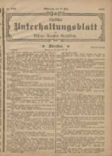 Tägliches Unterhaltungsblatt der Posener Neuesten Nachrichten 1902.07.09 Nr933
