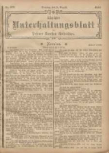 Tägliches Unterhaltungsblatt der Posener Neuesten Nachrichten 1902.08.03 Nr955