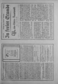 In freier Stunde.Beilage zum Posener Tageblatt 1934.04.14 Nr83