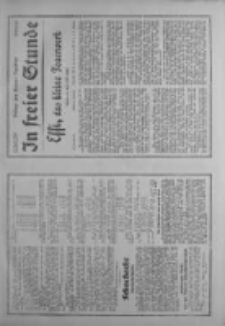 In freier Stunde.Beilage zum Posener Tageblatt 1934.04.15 Nr84
