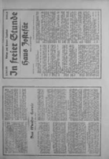 In freier Stunde.Beilage zum Posener Tageblatt 1934.04.18 Nr86