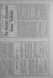 In freier Stunde.Beilage zum Posener Tageblatt 1934.04.20 Nr88