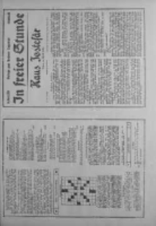 In freier Stunde.Beilage zum Posener Tageblatt 1934.04.26 Nr93