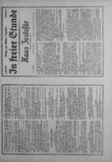 In freier Stunde.Beilage zum Posener Tageblatt 1934.05.01 Nr97