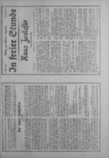 In freier Stunde.Beilage zum Posener Tageblatt 1934.05.05 Nr100