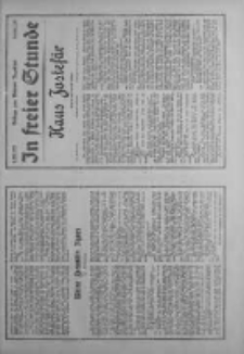 In freier Stunde.Beilage zum Posener Tageblatt 1934.05.09 Nr103
