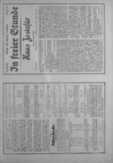 In freier Stunde.Beilage zum Posener Tageblatt 1934.05.13 Nr107