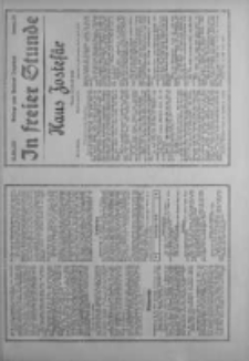 In freier Stunde.Beilage zum Posener Tageblatt 1934.05.16 Nr108
