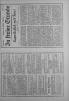 In freier Stunde.Beilage zum Posener Tageblatt 1934.05.27 Nr117