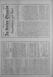 In freier Stunde.Beilage zum Posener Tageblatt 1934.06.06 Nr124