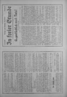 In freier Stunde.Beilage zum Posener Tageblatt 1934.06.09 Nr127