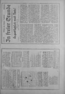 In freier Stunde.Beilage zum Posener Tageblatt 1934.06.14 Nr131