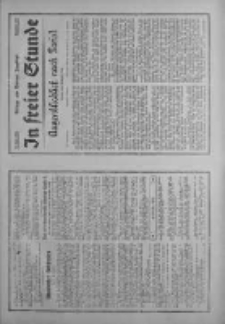 In freier Stunde.Beilage zum Posener Tageblatt 1934.06.15 Nr132