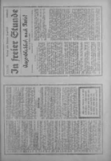 In freier Stunde.Beilage zum Posener Tageblatt 1934.06.16 Nr133