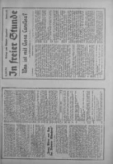 In freier Stunde.Beilage zum Posener Tageblatt 1934.06.23 Nr139