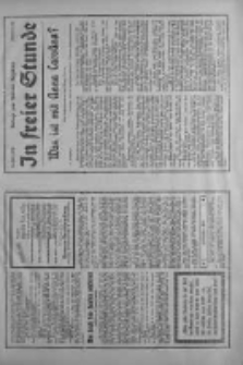 In freier Stunde.Beilage zum Posener Tageblatt 1934.06.27 Nr141