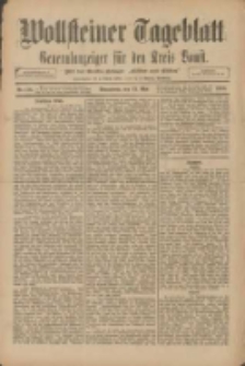 Wollsteiner Tageblatt: Generalanzeiger für den Kreis Bomst: mit der Gratis-Beilage: "Blätter und Blüten" 1910.05.21 Nr116