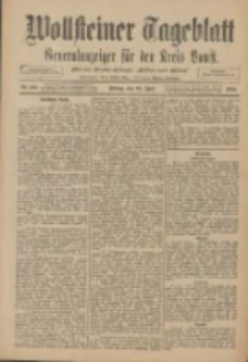 Wollsteiner Tageblatt: Generalanzeiger für den Kreis Bomst: mit der Gratis-Beilage: "Blätter und Blüten" 1910.06.24 Nr145