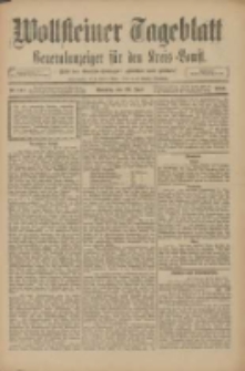Wollsteiner Tageblatt: Generalanzeiger f&uuml;r den Kreis Bomst: mit der Gratis-Beilage: "Bl&auml;tter und Bl&uuml;ten" 1910.06.26 Nr147