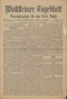 Wollsteiner Tageblatt: Generalanzeiger für den Kreis Bomst: mit der Gratis-Beilage: "Blätter und Blüten" 1910.07.08 Nr157