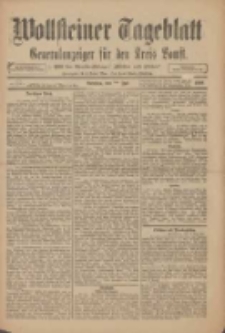 Wollsteiner Tageblatt: Generalanzeiger f&uuml;r den Kreis Bomst: mit der Gratis-Beilage: "Bl&auml;tter und Bl&uuml;ten" 1910.07.12 Nr160