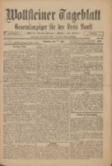 Wollsteiner Tageblatt: Generalanzeiger für den Kreis Bomst: mit der Gratis-Beilage: "Blätter und Blüten" 1910.07.12 Nr160