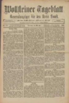 Wollsteiner Tageblatt: Generalanzeiger für den Kreis Bomst: mit der Gratis-Beilage: "Blätter und Blüten" 1910.07.26 Nr172