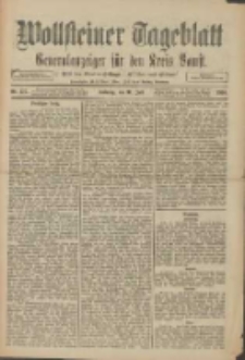 Wollsteiner Tageblatt: Generalanzeiger f&uuml;r den Kreis Bomst: mit der Gratis-Beilage: "Bl&auml;tter und Bl&uuml;ten" 1910.07.31 Nr177