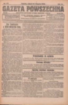 Gazeta Powszechna 1922.08.15 R.3 Nr181