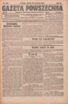 Gazeta Powszechna 1922.08.22 R.3 Nr186