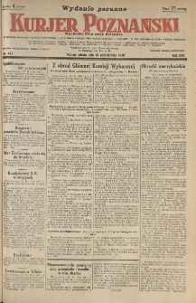 Kurier Poznański 1930.10.18 R.25 nr 481