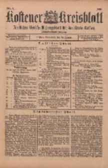 Kostener Kreisblatt: amtliches Veröffentlichungsblatt für den Kreis Kosten 1897.01.30 Jg.32 Nr5