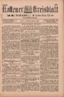Kostener Kreisblatt: amtliches Ver&ouml;ffentlichungsblatt f&uuml;r den Kreis Kosten 1897.07.10 Jg.32 Nr28