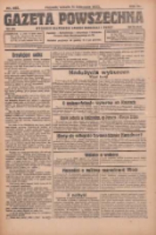 Gazeta Powszechna 1922.11.11 R.3 Nr255