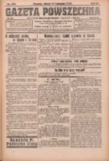 Gazeta Powszechna 1922.11.14 R.3 Nr257