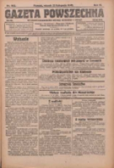 Gazeta Powszechna 1922.11.21 R.3 Nr263