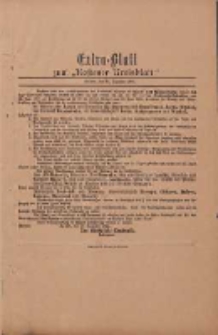 Kostener Kreisblatt: amtliches Veröffentlichungsblatt für den Kreis Kosten 1897.12.13 Extra Blatt