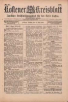 Kostener Kreisblatt: amtliches Veröffentlichungsblatt für den Kreis Kosten 1899.05.16 Jg.34 Nr39