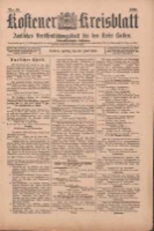Kostener Kreisblatt: amtliches Veröffentlichungsblatt für den Kreis Kosten 1899.06.23 Jg.34 Nr50