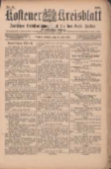 Kostener Kreisblatt: amtliches Veröffentlichungsblatt für den Kreis Kosten 1899.07.25 Jg.34 Nr59