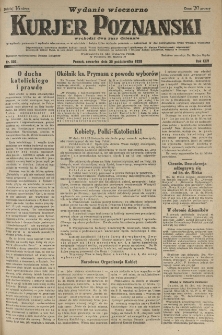 Kurier Poznański 1930.10.30 R.25 nr 502