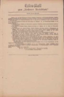 Kostener Kreisblatt: amtliches Veröffentlichungsblatt für den Kreis Kosten 1899.07.25 Extra Blatt