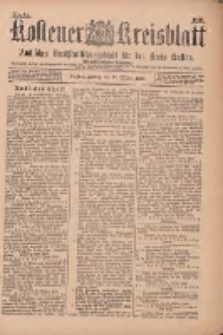 Kostener Kreisblatt: amtliches Veröffentlichungsblatt für den Kreis Kosten 1899.10.27 Jg.34 Nr86