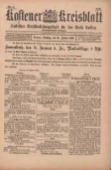 Kostener Kreisblatt: amtliches Veröffentlichungsblatt für den Kreis Kosten 1900.01.16 Jg.35 Nr5
