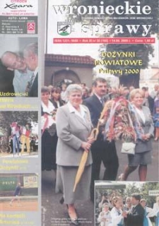 Wronieckie Sprawy 2000.09.14 R.11 Nr36(166)