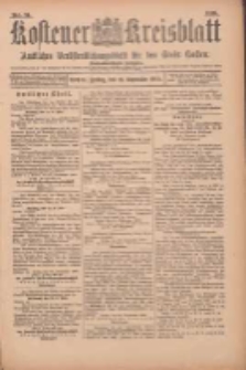 Kostener Kreisblatt: amtliches Veröffentlichungsblatt für den Kreis Kosten 1900.09.21 Jg.35 Nr76
