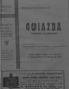 Gwiazda: tygodnik narodowy ilustrowany 1917.11.24 R16 Nr47