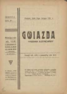 Gwiazda: tygodnik narodowy ilustrowany 1921.02.06 R.20 Nr6