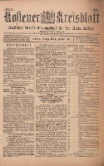 Kostener Kreisblatt: amtliches Veröffentlichungsblatt für den Kreis Kosten 1901.01.04 Jg.36 Nr2